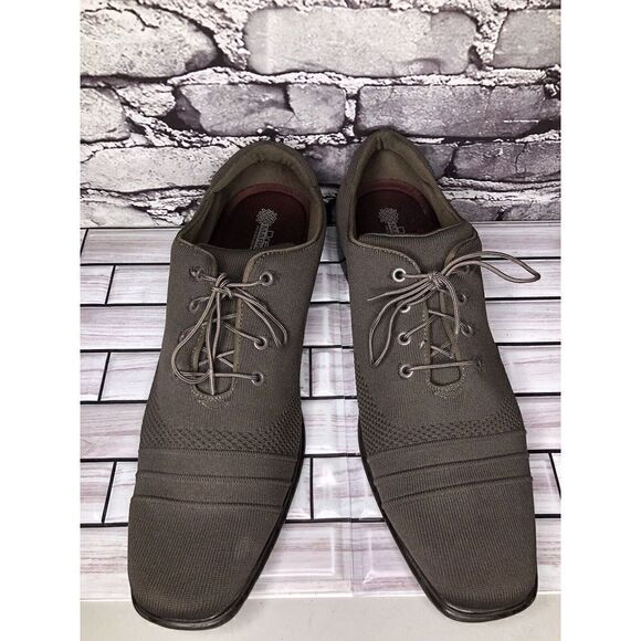 Mark Nason Dress Knit Oxford Gray Taupe Comfort Casual Walk Shoes Women Sz 12M - Picture 5 of 16
